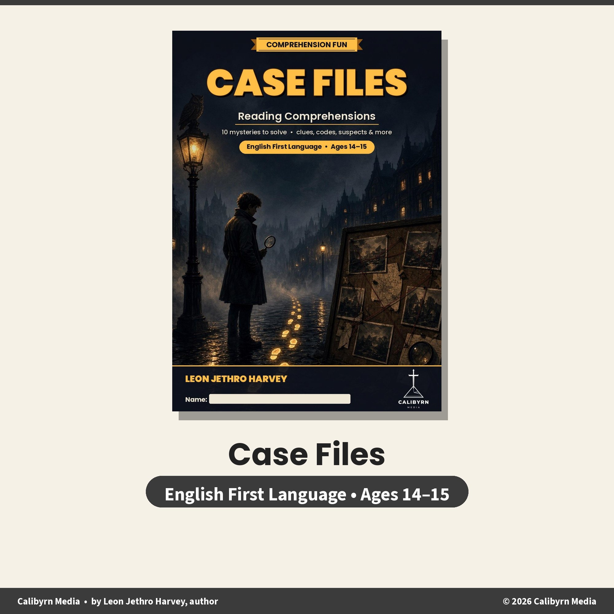 Case Files cover