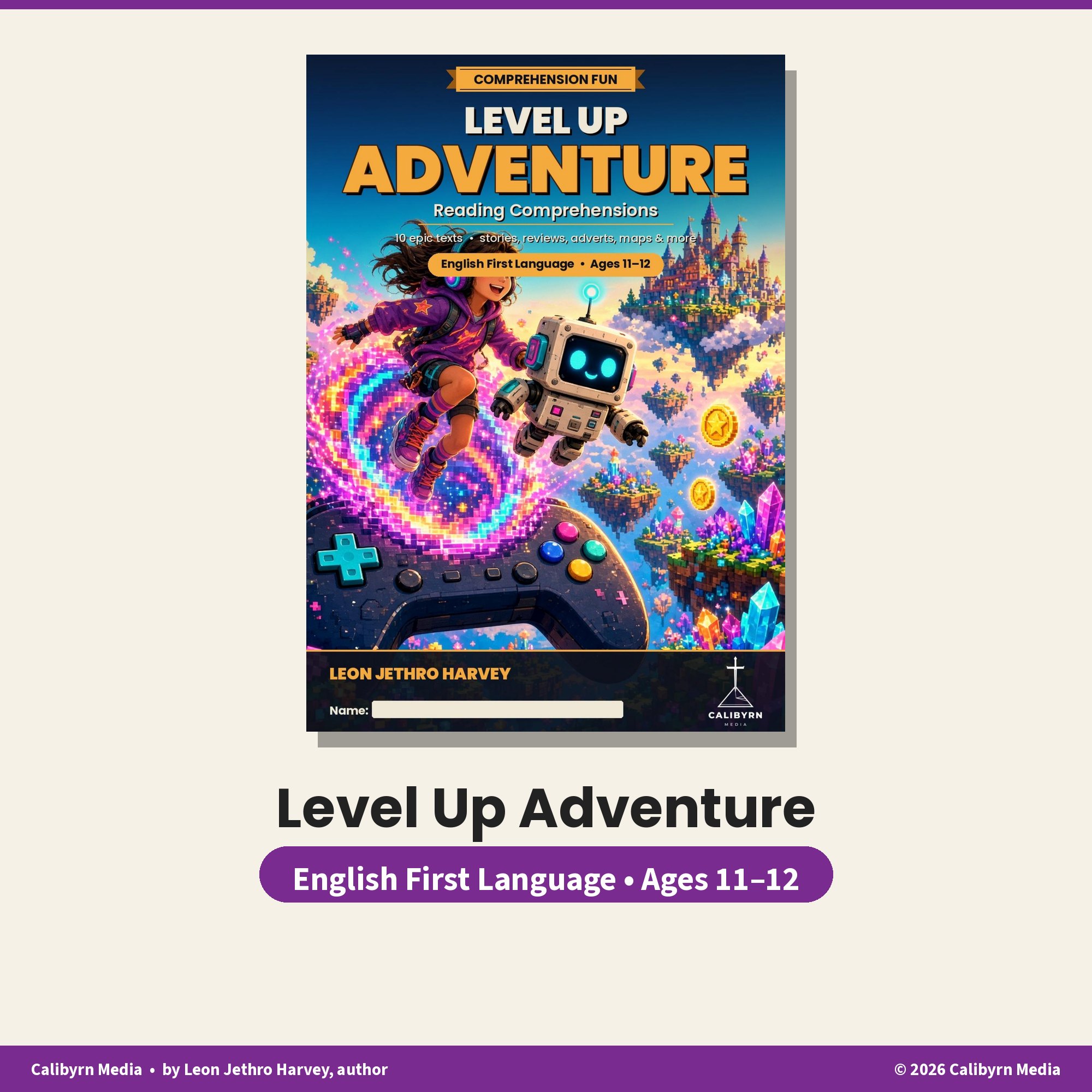 Level Up Adventure cover